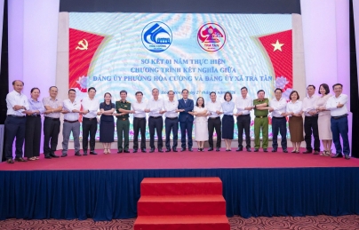 HÒA CƯỜNG – TRÀ TÂN SƠ KẾT 01 NĂM THỰC HIỆN CHƯƠNG TRÌNH KẾT NGHĨA HÒA CƯỜNG – TRÀ TÂN SƠ KẾT 01 NĂM THỰC HIỆN CHƯƠNG TRÌNH KẾT NGHĨA