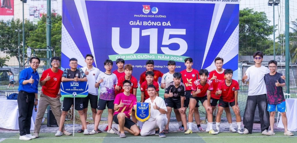 KHAI MẠC GIẢI BÓNG ĐÁ U15 – CÚP HÒA CƯỜNG NĂM 2026