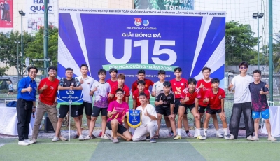 KHAI MẠC GIẢI BÓNG ĐÁ U15 – CÚP HÒA CƯỜNG NĂM 2026